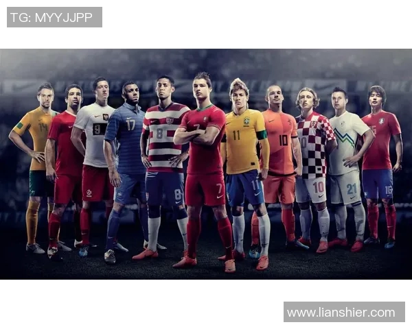 足球明星齐聚一堂合照展现荣耀与梦想的瞬间